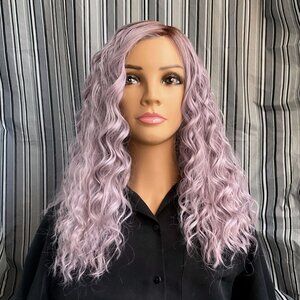 Belle Tress Twix, Iced Lavender Latte-Discontinued, Lace Front, Mono Part, NWT